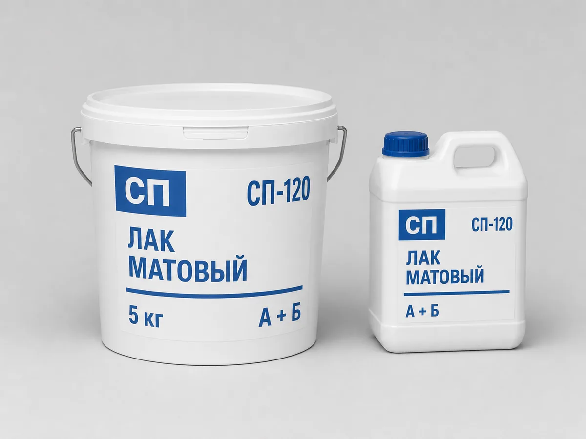 Полиуретановый лак матовый СП-120, УФ-стойкий