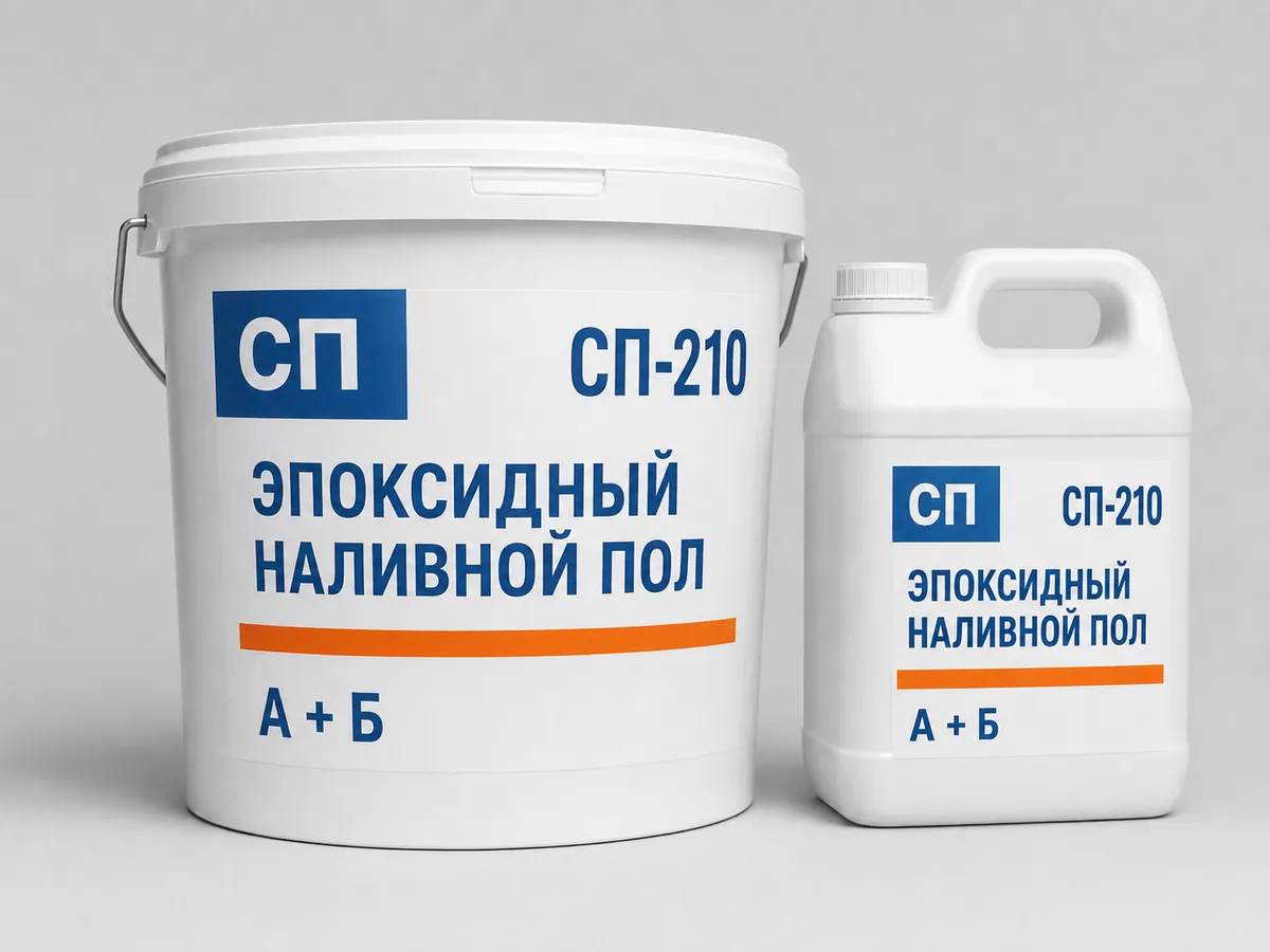 Эпоксидный наливной пол СП-210